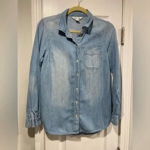 Old Navy The Classic Shirt Blue Denim